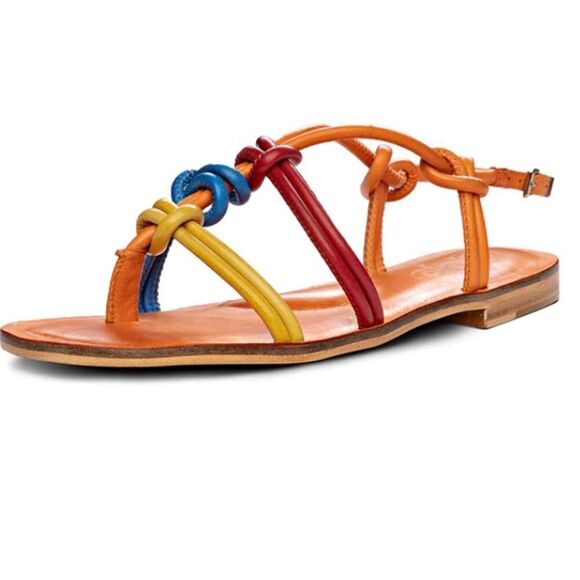 Free People Golo Forget Me Knot Sandals size 7.5 - Picture 1 of 4